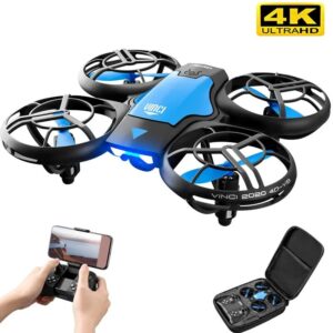 Mini drone professionnel : caméra 4K, grand angle HD 1080P, WiFi FPV, maintien d'altitude, jouets d'hélicoptère